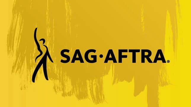 SAG-AFTRA'nın logosu.