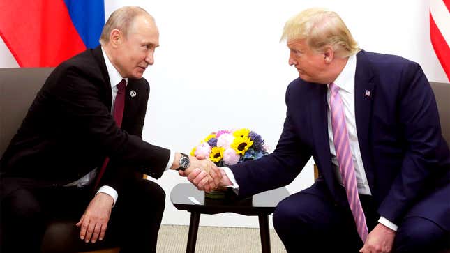Image for article titled Biggest Compliments Trump Has Given To Putin