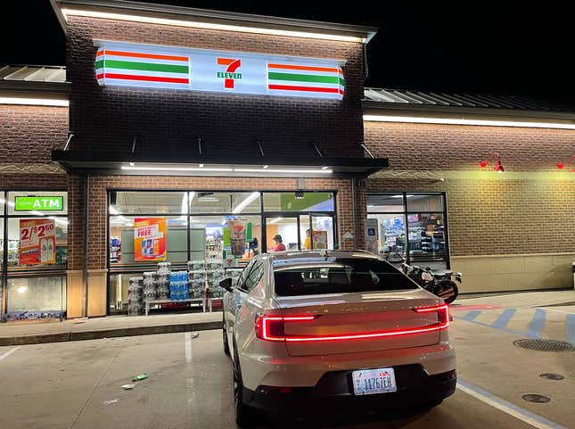 Image for article titled I Took 12 Cars to 7-Eleven and All I Got Were These Stupid Photos