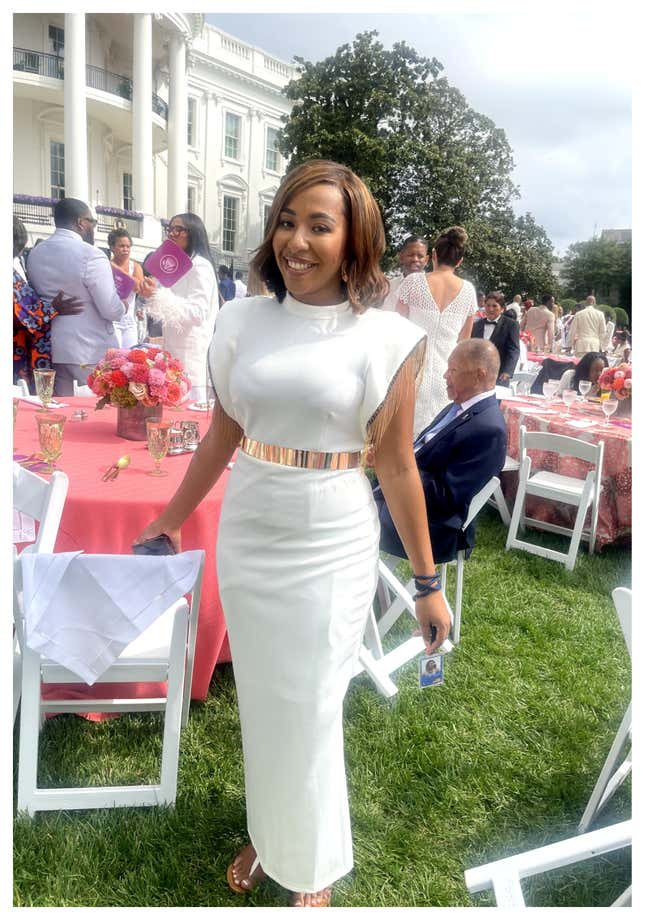 Image de l'article intitulé Tous les invités les mieux habillés au brunch « Celebrating Black Excellence » à la Maison-Blanche