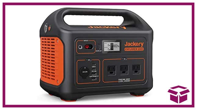 Image for article titled Harness Clean, Unlimited Energy with $350 Off the Jackery Explorer 1000 Portable Power Station, Ending Soon!