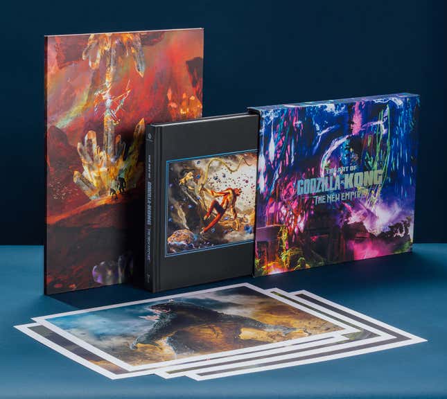 Image for article titled The Godzilla x Kong Art Book Is as Gorgeous as the Movie