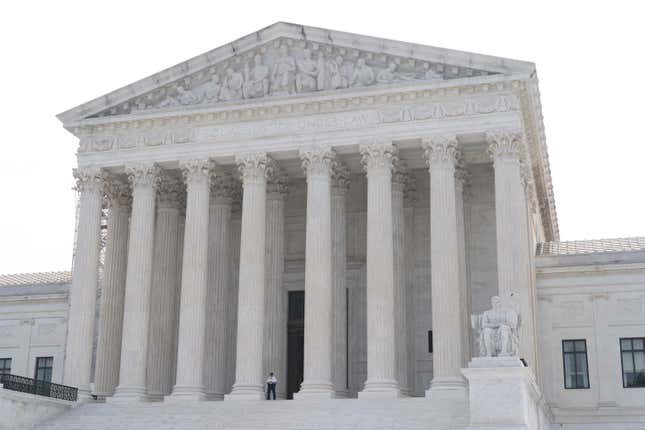 FILE - The Supreme Court is seen on June 30, 2023, in Washington. Charles and Kathleen Moore are about to have their day in the Supreme Court over a $15,000 tax bill they believe is unconstitutional. The Redmond, Wash., couple claim they had to pay the money because of their investment in an Indian company from which, as Charles Moore, 62, said in a sworn statement, they “have never received a distribution, dividend, or other payment.” But significant parts of the story they have told to reach this point seem at odds with public records. (AP Photo/Jacquelyn Martin, File)