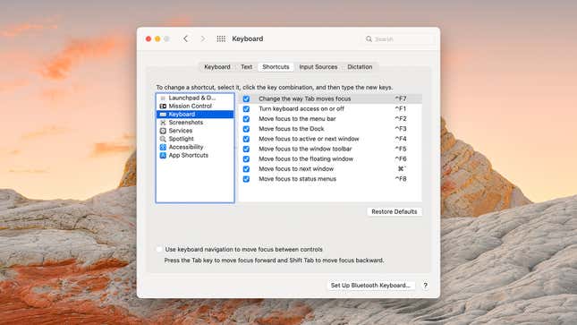 Mac remapping software screenshot
