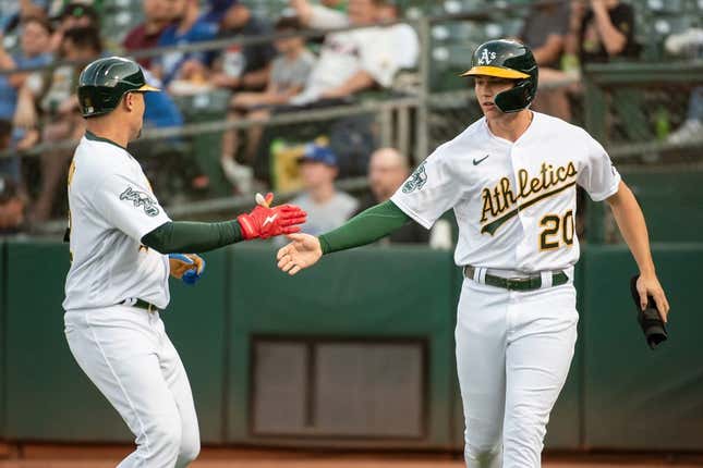 MLB HR Videos on X: Aledmys Diaz - Oakland Athletics (1) https