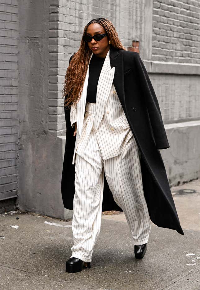 Image for article titled The Best Black Street Style From New York Fashion Week