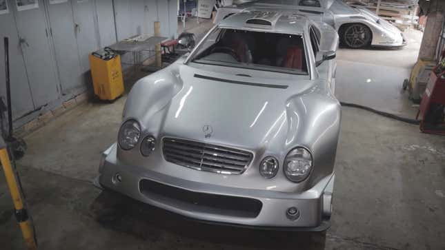 Image for article titled Can&#39;t Afford A Mercedes-Benz CLK GTR? Just Build One In Your Garage