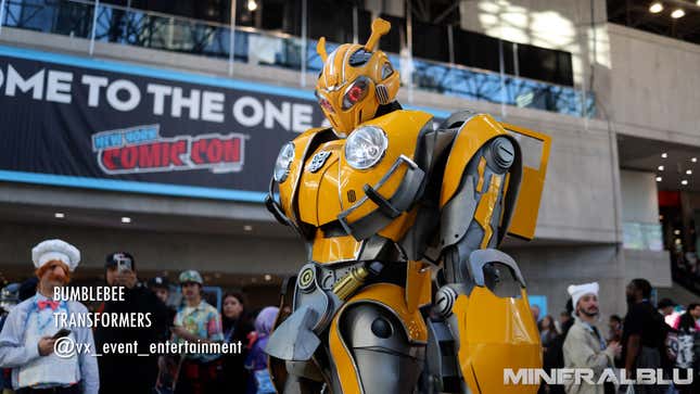 A cosplayer at New York Comic-Con 2024