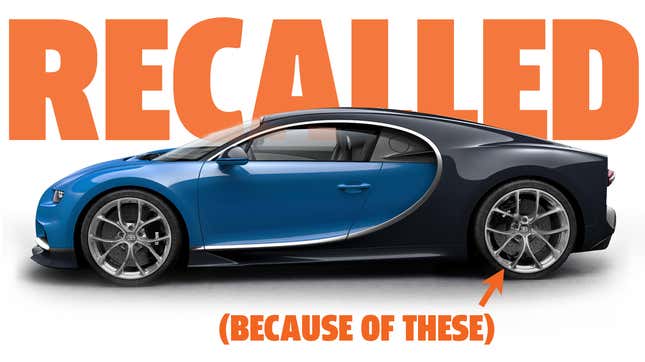 Image for article titled Bugatti Has To Recall Its Entire Run Of Crapbox Chiron Pur Sports Because The Tires Are Garbage