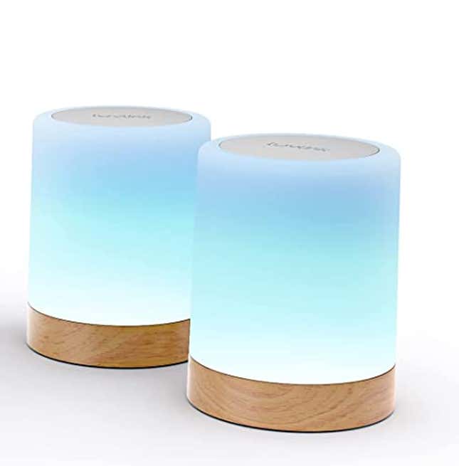 Image for article titled Friendship Lamps by LuvLink | New &amp; Improved long-distance WiFi Friendship Lamp (Set of Two), Now 24% Off