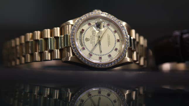 Un reloj Rolex