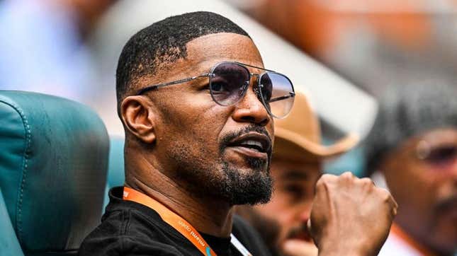 Image for article titled Jamie Foxx&#39;s Condition Has Changed, But The Conspiracies Have Not