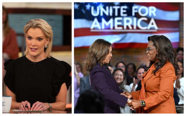 Image for article titled Megyn Kelly Makes The Most Offensive Comment Ever About Oprah Following Kamala Harris Event