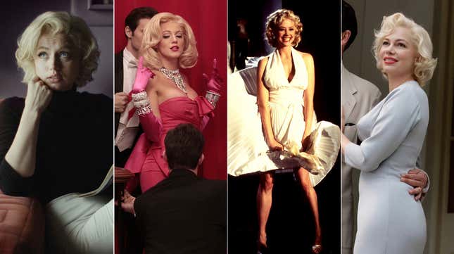 Actresses Who Have Played Marilyn Monroe on Screen