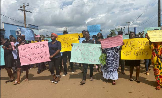 Cameroon’s Anglophone crisis is back on the global agenda after school children are killed by gunmen