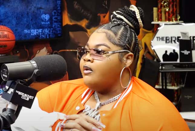 Image for article titled WATCH: Plus-sized Rapper Suing Lyft Uses This Awkward Breakfast Club Moment to Make Her Point