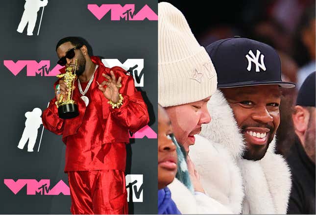 Bild für Artikel mit dem Titel Alle Instagram-Posts von 50 Cent trollen Diddy seit Beginn seines Prozesses