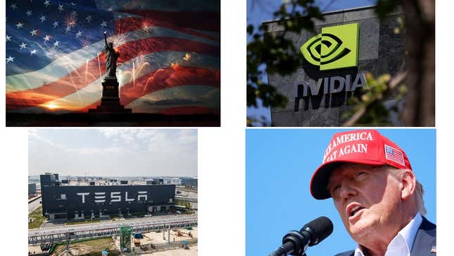 Image for article titled The most independent states, Tesla rebounds, and hotter than Nvidia: The week&#39;s most popular stories