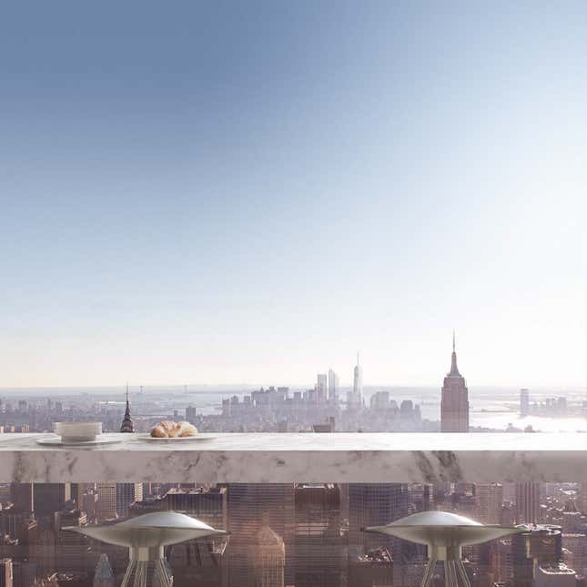 Image for article titled What it’s like to live above Manhattan