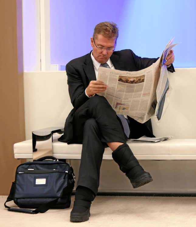 Davos: Be the change you want to see in the dress code.