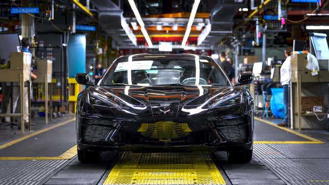 Image for article titled Corvette Assembly Line Workers Are Ready To Strike As Their Jobs Keep Getting Outsourced