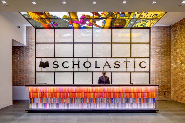 Inside Scholastic's new headquarters designed by Paula Scher