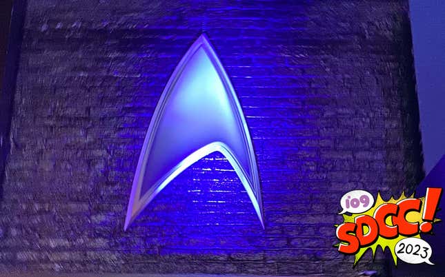 Image for article titled San Diego Comic-Con&#39;s Paramount+ &#39;Ski Lodge&#39; Gives Star Trek and SpongeBob a Reason to Co-Exist