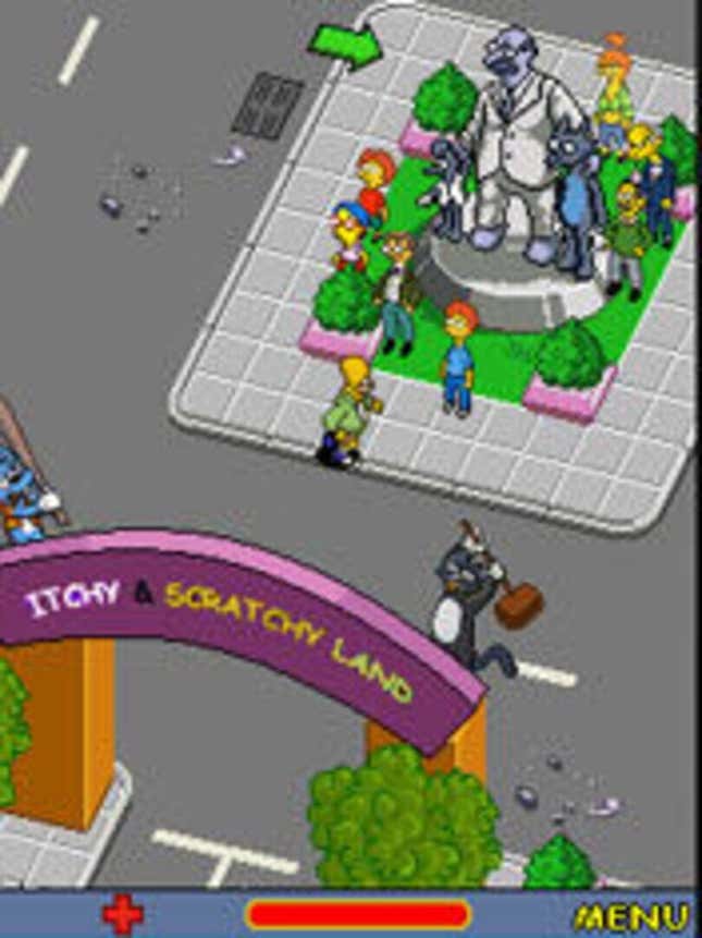 The Simpsons: Itchy & Scratchy Land Screenshots and Videos - Kotaku