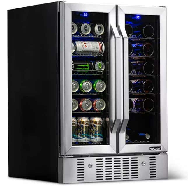 Image for article titled Provide Optimal Storage Conditions for Your Beverages with Newair Wine and Beverage Refrigerator Cooler, Save $400