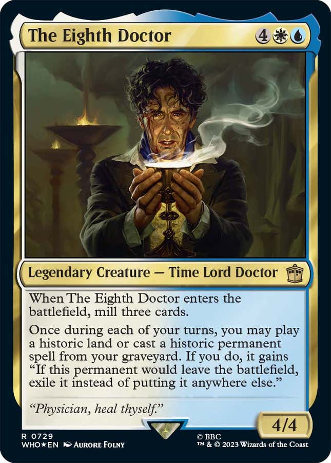 Doctor Who Has Arrived In Magic: The Gathering