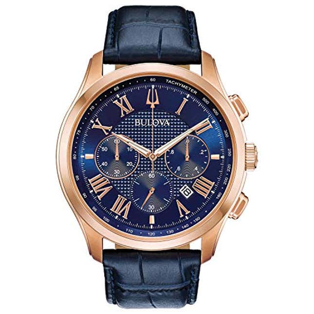 Image for article titled Bulova Men&#39;s Classic Wilton 3-Hand 21-Jewel Watch is Now At an Astounding 54% Discount