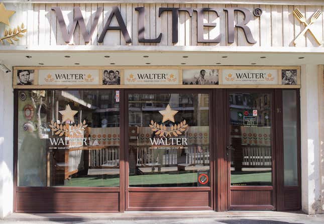 A Walter-inspired restaurant in Belgrade, Serbia.