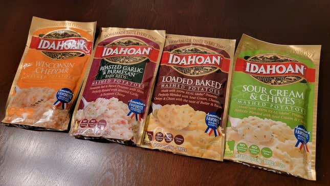 Idahoan Original Mashed Potato Flakes Case