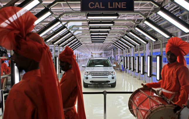 Welcoming the Land Rover