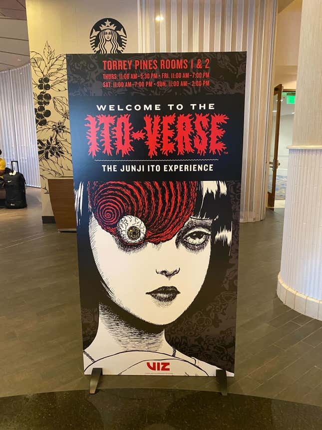 Comic-Con Junji Ito Exhibit Spotlights the Spooky Manga Master