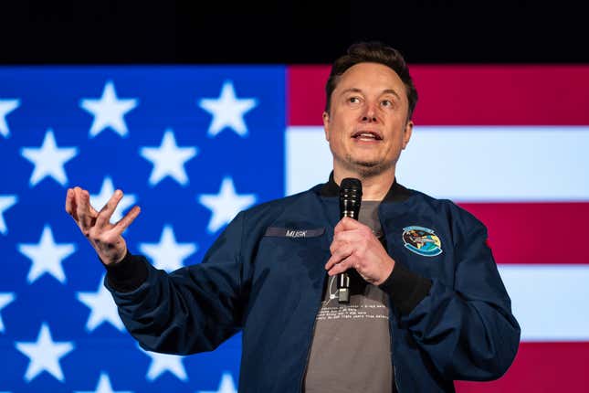 Elon Musk, PDG de Tesla et SpaceX