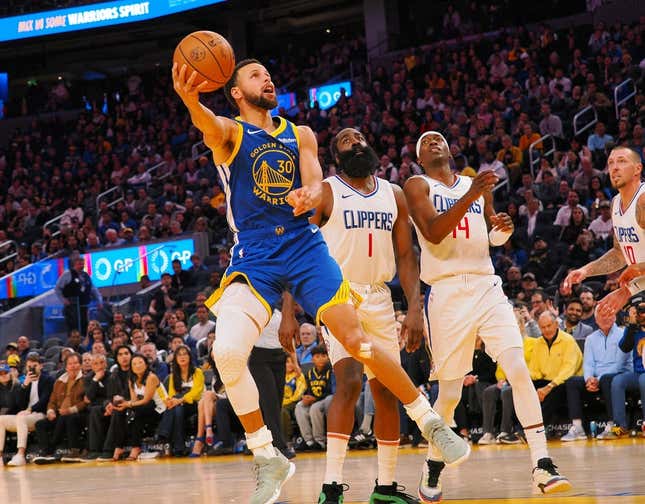 Steph Curry's Warriors lose in fourth quarter to Clippers - Golden