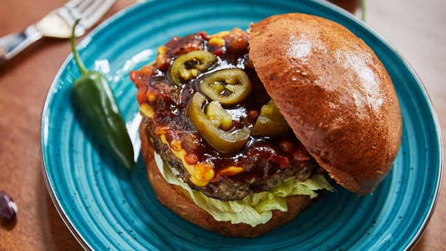 pickled jalapenos on burger