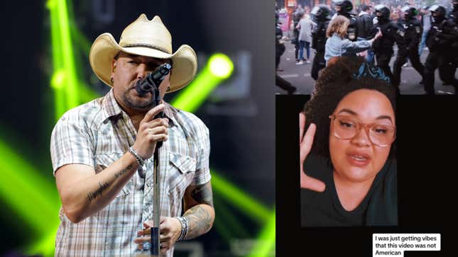 Image for article titled TikTok User Who Debunked Jason Aldean's Bogus Claims Says She's Receiving Death Threats