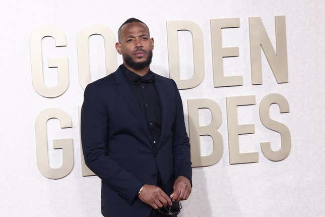 Marlon Wayans at the 81st Golden Globe Awards held at the Beverly Hilton Hotel on January 7, 2024 in Beverly Hills, California.