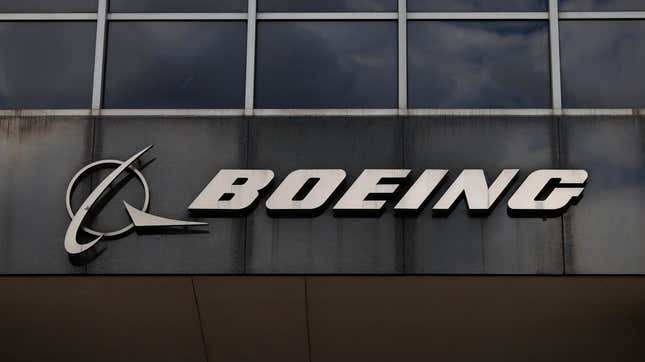 The Boeing logo