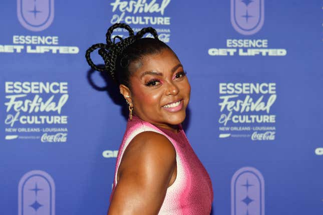 Taraji P. Henson attends the 2023 ESSENCE Festival Of Culture™ on June 30, 2023 in New Orleans, Louisiana.