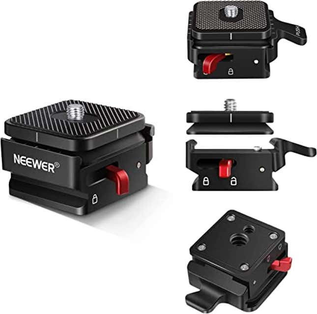 NEEWER Quick Release Plate, Now 98.65% Off