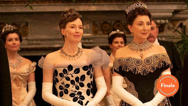 One of these two women is my best dressed for The Gilded Age season finale, and for once it wasn’t Carrie Coon
