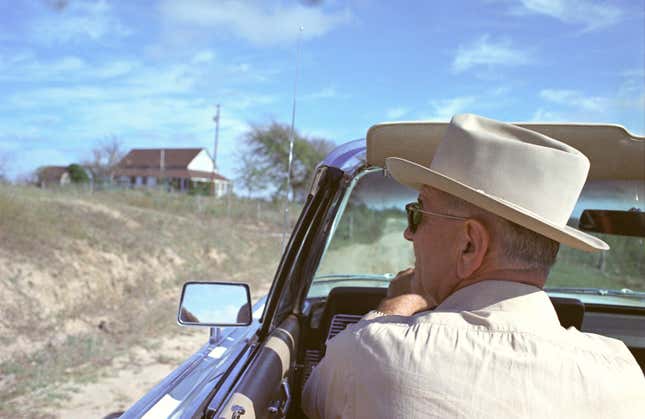 Image for article titled Lyndon Baines Johnson Was A Car Guy