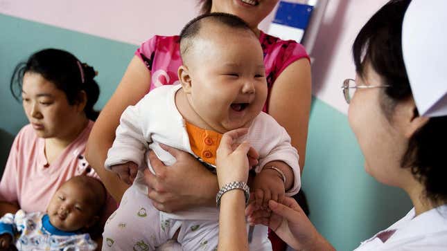 A picture of a cute baby