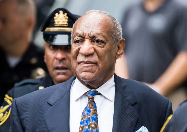 Bill Cosby arrives for sentencing for his sexual assault trial at the Montgomery County Courthouse on September 24, 2018 in Norristown, Pennsylvania.