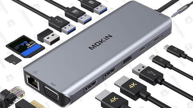 Mokin USB-C Docking Station | $57 | Amazon