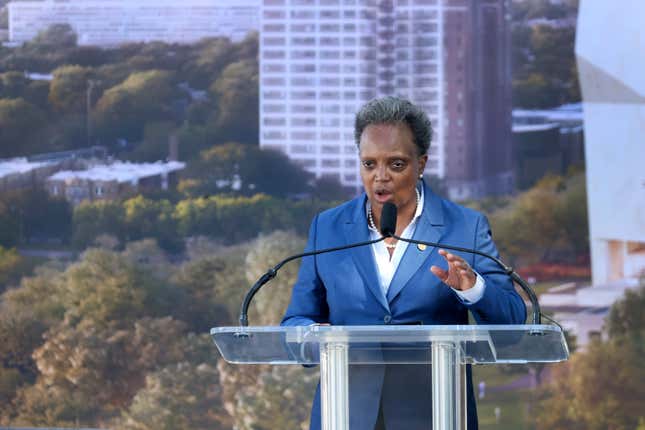 Chicago Mayor Lori Lightfoot