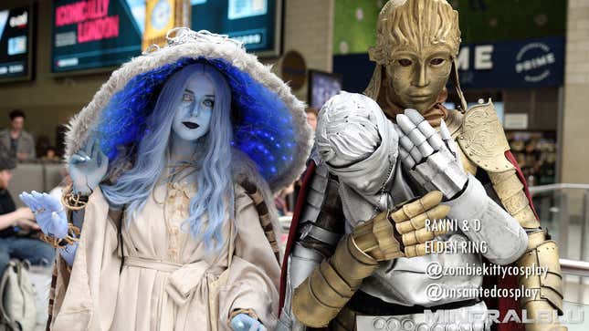 A photograph of a cosplayer at London's MCM Expo